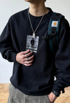 Print Drop Crewneck Sweatshirt