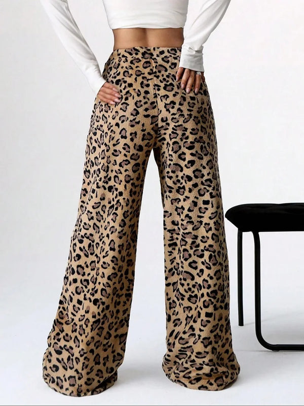 Feline Loose Casual Trousers alternatif görünüm