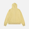 Stripe Fur Fleece Hood Sweatshirt