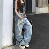 Breathable Comfort Heritage Torn Bell Leg Denim