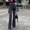 Durable Metro High-Rise Elastic Bell Denim