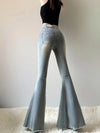 Women Sleek Stretch Bell Denim