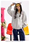 Kitty Ear Casual Hood Sweatshirt