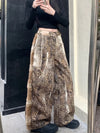 Wild Print Mosaic Relaxed Heritage Wide Denim