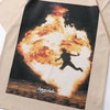 Artwork Illustrated Big-Silhouette Hip Hop Cotton T-Shirt