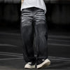 Modern Western Style High Street Graphic Denim