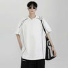 Curated Unstructured Stripe Illustrated Short Sleeve T-Shirt
