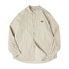 Soft Stripe Relaxed Collar Top