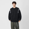 Hip-Hop Baskılı Sweatshirt, önden görünüm — Navra Wear