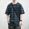 Soft Boy Far-East Bar-Print Men T-Shirt