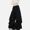 Block Color Wide-Leg