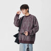 Soft Raglan Texture Crewneck