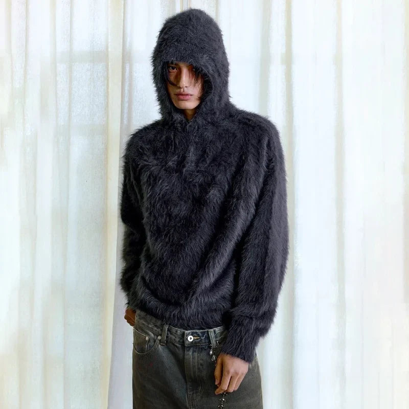 Classic Cozy Knitted Half-Zip Sweatshirt