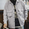 Seersucker No-Iron Cuban Collar Mens Shirt
