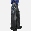 Chic 2000s Classic Graphic Bell Leg Denim