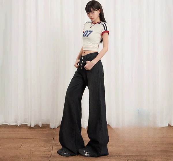 Women Heritage 2000s Plain Tone Denim