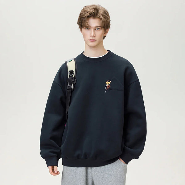 Fun Active Crewneck Sweatshirt alternatif görünüm
