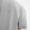 Placket Sport-Collar Clean-Tone Color T-Shirt