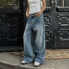 Heritage Rinse Blue Bell Leg Denim