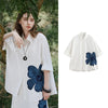 Shoulder-Stitch Mid-Length Woven Top
