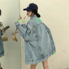 Oversized Seoul Urban Beat Denim Jacket