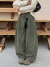 Reddachic Modern Bell Leg Barrel Denim