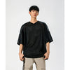 Everyday Japanes Style Air-Light Mesh V-Neck T-Shirt