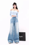 Soft Girl Comfort Bell-Leg Denim