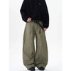 2000s Heritage Green Dark Relaxed Denim