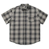 Mens Plaid Easy Short Sleeve Summer Top