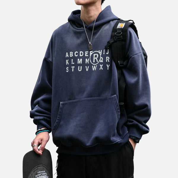 Breathable Oversized Thick Fleece Sweatshirt alternatif görünüm