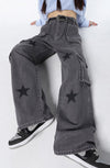 2000s Stars Graphic Denim
