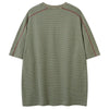 Lightweight Old School Multi-Stripe Aged Spliced T-Shirt