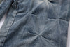 İspanyol Paça Jean Pantolon, stil görünüm — Navra Wear
