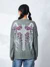 Time-Worn Dirty-Art Artwork Long Sleeve T-Shirt