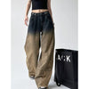 Women Rasty Ombre Color Relaxed High-Rise Denim
