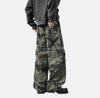 2000s Leaf Print Woodland Casual Pants