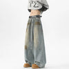 Relaxed Bell Leg Heritage Wash Denim