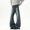 Metro Paint Splash Bell Leg Rinse Denim