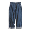 Vintage Yıkanmış Düz Kesim Jean Pantolon, kombin görünüm — Navra Wear