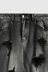 Heritage Torn Rinse Denim