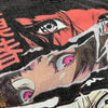 Neon Cel-Shaded Face-Off T-Shirt