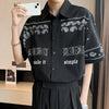 Midnight Vantage Print Mens Casual Top