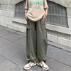 Comfortable Solid Wide Leg Street Pants