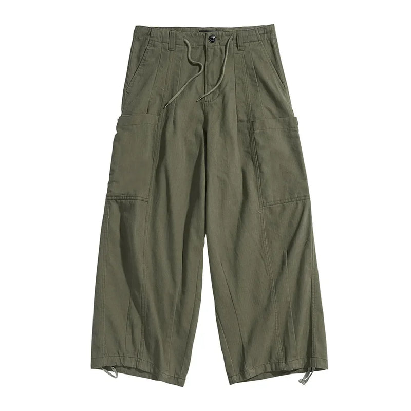 Solid Relaxed Fit Field Pants