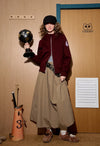 Stitch Baseball Hood Street Top