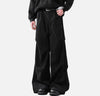 Micro Flare Pleat Casual Trousers