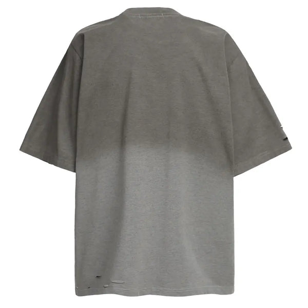 Curated Digital-Age Underground Print Tie Dye Ripped T-Shirt alternatif görünüm