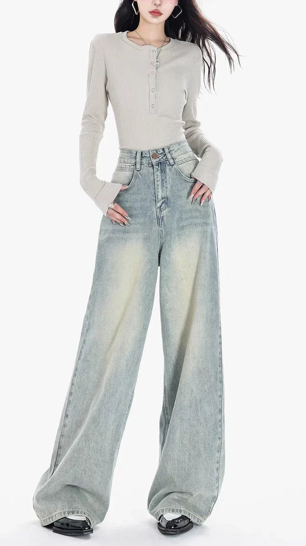 Light Blue Heritage Classic Relaxed Denim alternatif görünüm