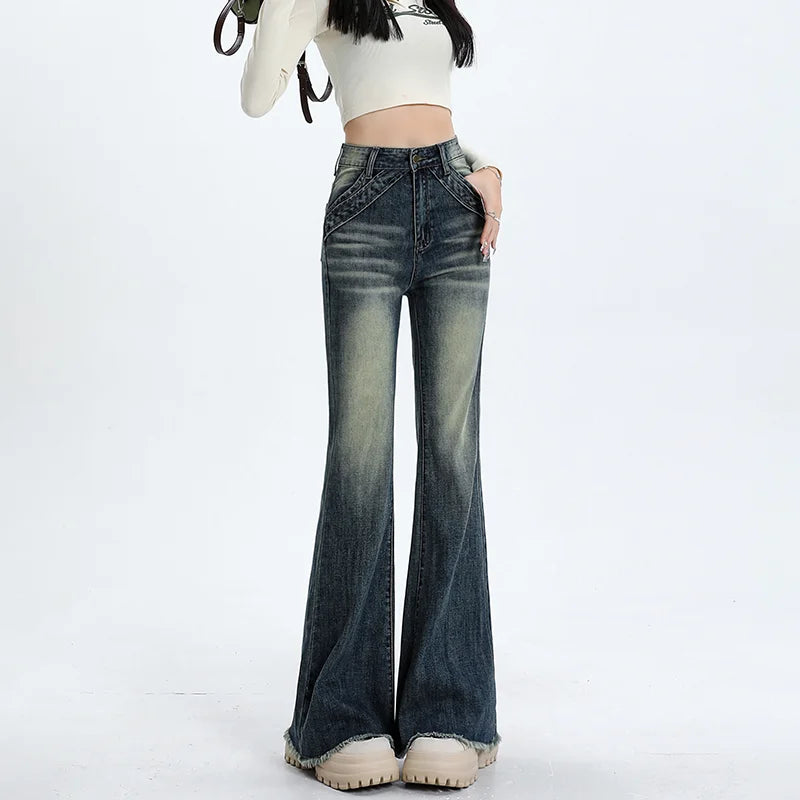 Slimming High-Rise Blue Skinny Denim